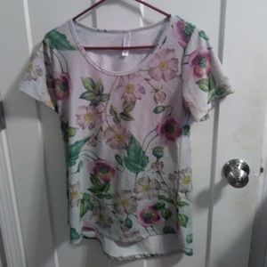 Floral classic T